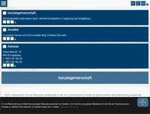 Tablet Screenshot of juraexperten.de